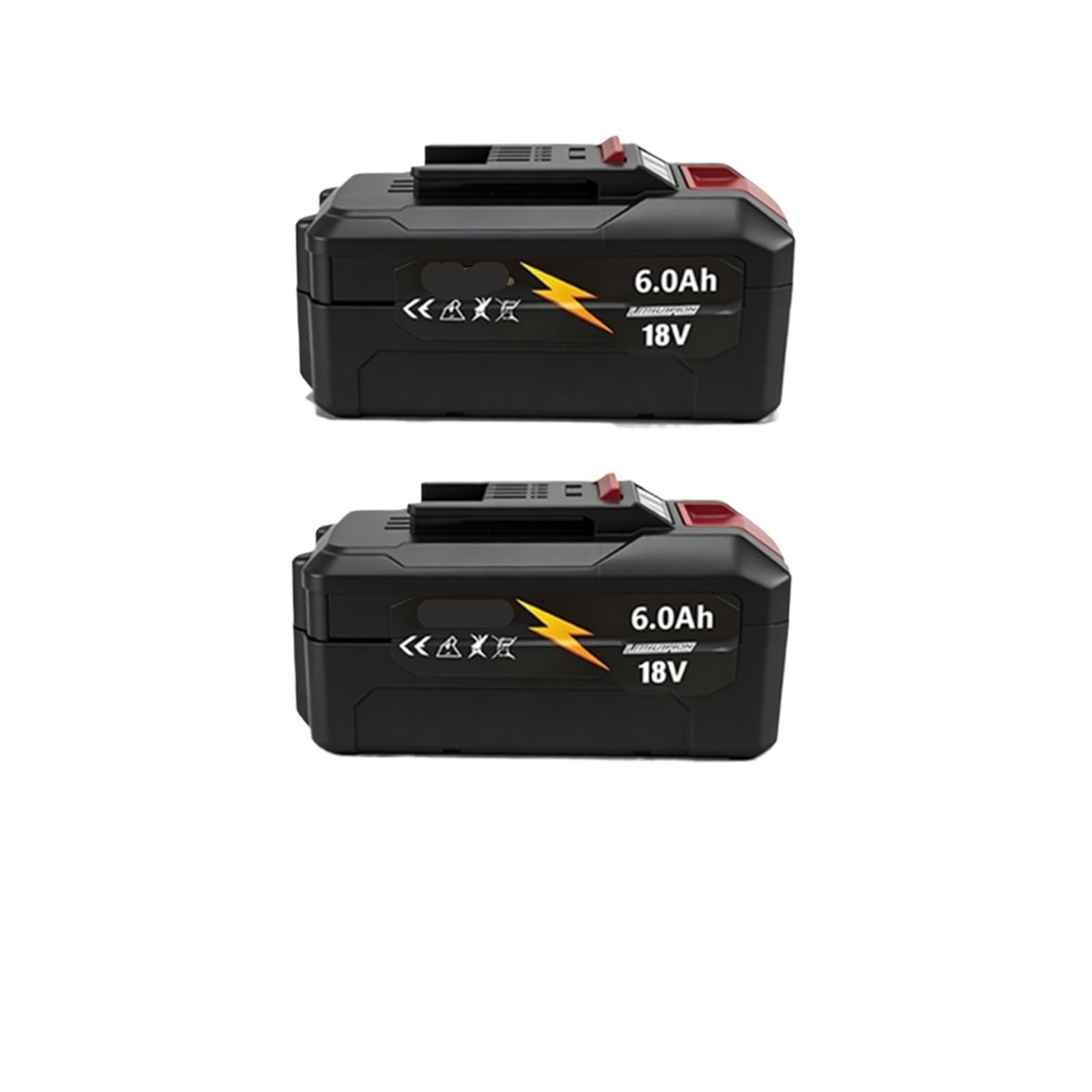 Batería Recargable De Iones De Litio De 18 V Y 9000 MAh 4511481 | Compatible con herramientas eléctricas inalámbricas Einhell, Power X-Change de 18 voltios, Ozito(6.0AH2PCS)