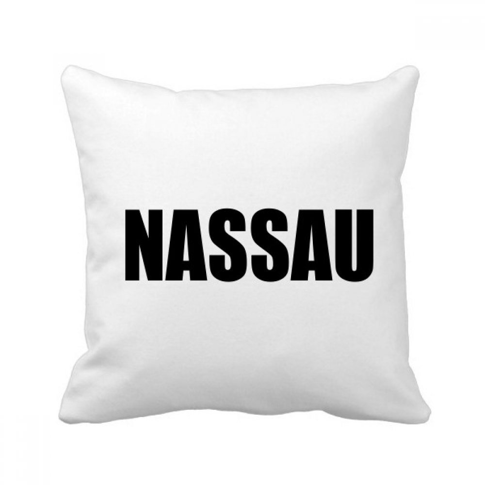 Coussin Nassau Bahamas 40x40 cm multicolore pour décoration de canapé de salon