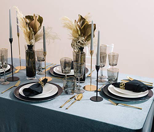 Napkin Rings Set Of 14 - Farmhouse Napkin Holder Rings For Dinning Table Parties Family Gather - Holiday Napkin Rings Wedding Reception Christmas Thanksgiving - Metal Napkin Rings For Cloth Napkins #TOP6