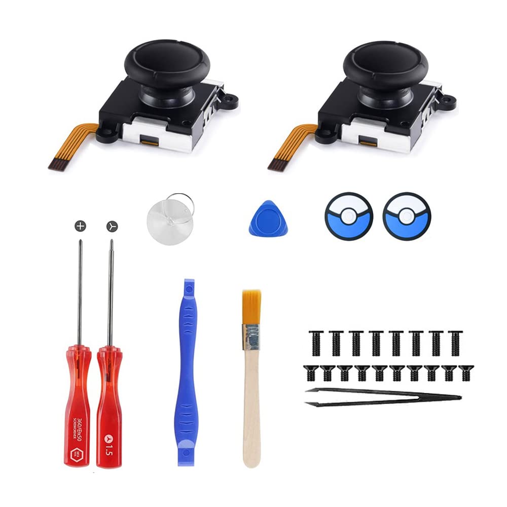 Joystick Hall Effekt Sensor Switch Joystick 2 Stück, für JoyCon(No