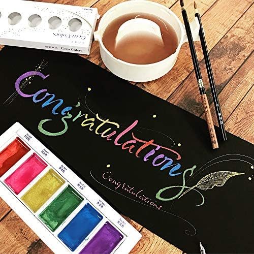 Kuretake ZIG GANSAI TAMBI 6 Colours Set (GEM COLOURS)
