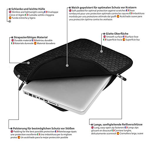 Funda para tablet 10.1 con alfombrilla para raton integrada PEDEA First One color negro 4