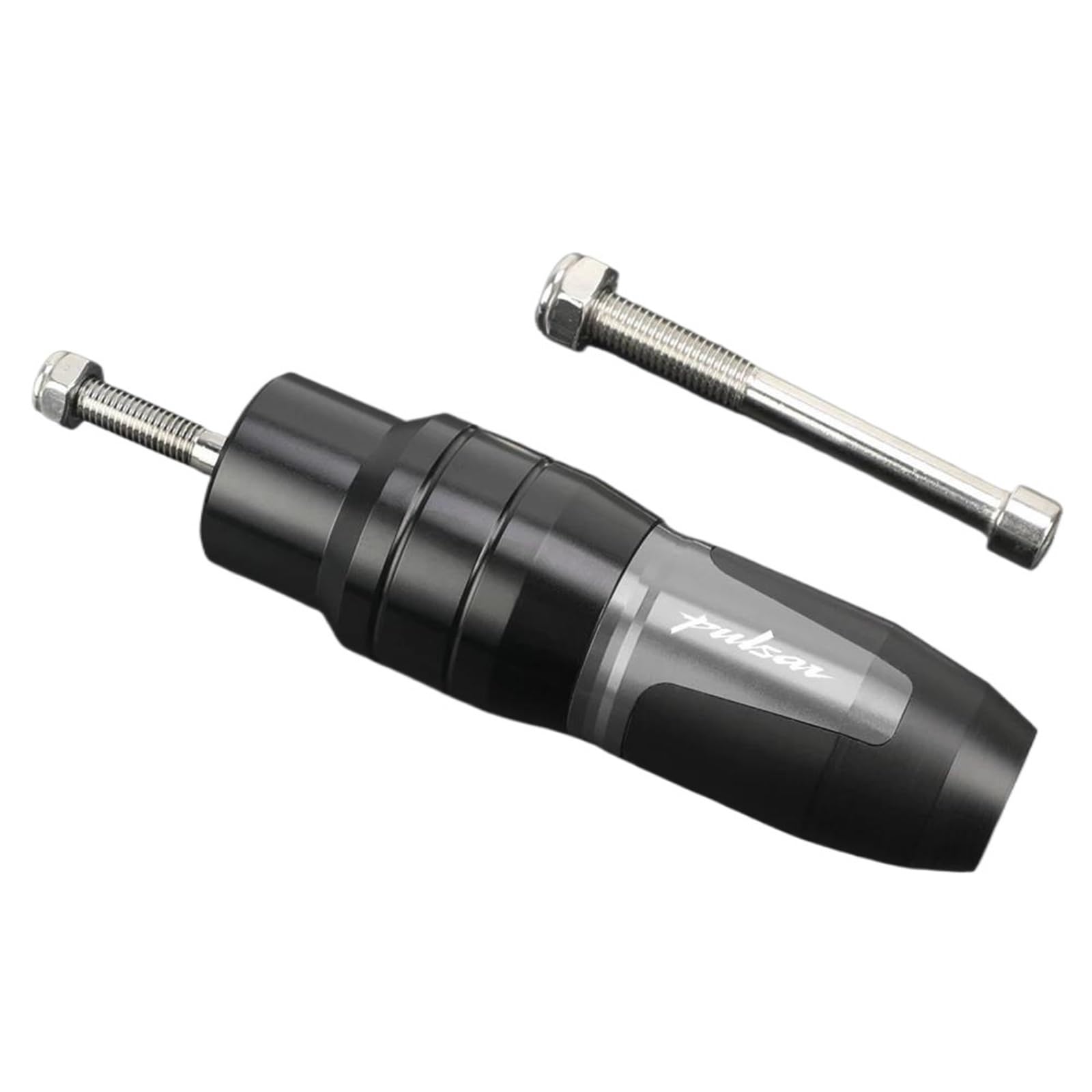 Motorcycle fall protection Motorcycle Exhaust Falling Protection Crash Slider For Bajaj Pulsar 200 NS PULSAR 220DTS-i N160/180/150/135/125 Frame protection accessories(B - Titanium)