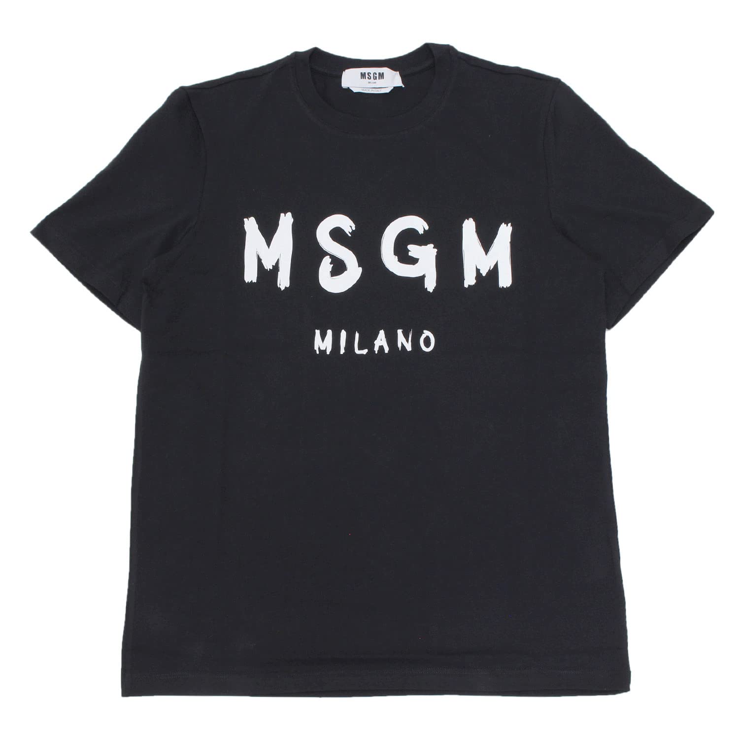 (エムエスジーエム)MSGM 手書きタイプロゴ Tシャツ【ブラック】2000MM510 200002 99『サイズ：M』 [並行輸入品]