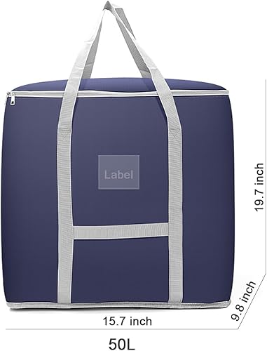 Miniatura 7 de Bolsas de almacenamiento multiusos extra grandes para mudanzas, bolsa resistente para mudanzas, almacenamiento, camping y viajes