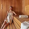 Möve Unsex-Bademantel Chenllebesen, deal für Sauna & Spa