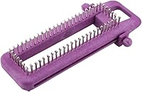 Vista 8 de Pissente Tablero rectangular de tejido ajustable para calcetines hechos a mano, bufanda, sombrero, tejido de bricolaje