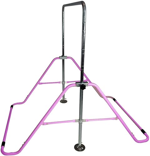 Miniatura 9 de Niños Jungle Gym Gimnasia Monkey Bars Kip Bar Patio Ampliable Junior Training Bar Interior Plegable Escalada Torre Patio de juegos