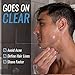 Men's Shave Gel - Clear Shaving Gel So You Can See Where You Are Shaving – For Full Shaves and Tightening Beard Lines - 8oz by Rocky Mountain Barber Company