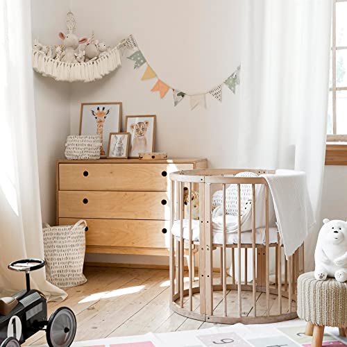 Macrame Stuffed Animal Hammock - Wall Hanging Toy Net With Hand-Made Tassels - Plushie Storage Organizer - Boho/Bohemian Nursery, Kids Room, Playroom & Home Decor. #TOP7