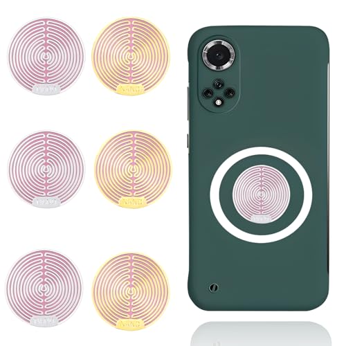 Mumjooyi Strahlenschutz Handy Aufkleber 6 Stück EMF Schutz Abschirmung...