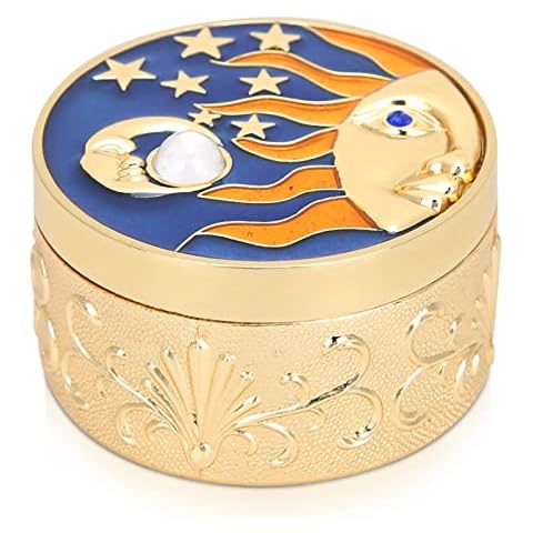 Agatige Caja de Almacenamiento de Joyas Vintage Cover