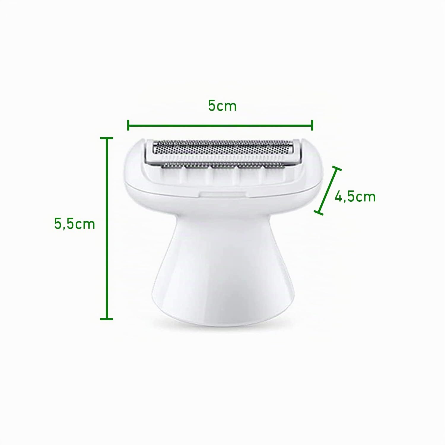 ELECTROTODO testina di rasatura di ricambio per epilatore Braun Silk Epil 9 Flex - 81719635