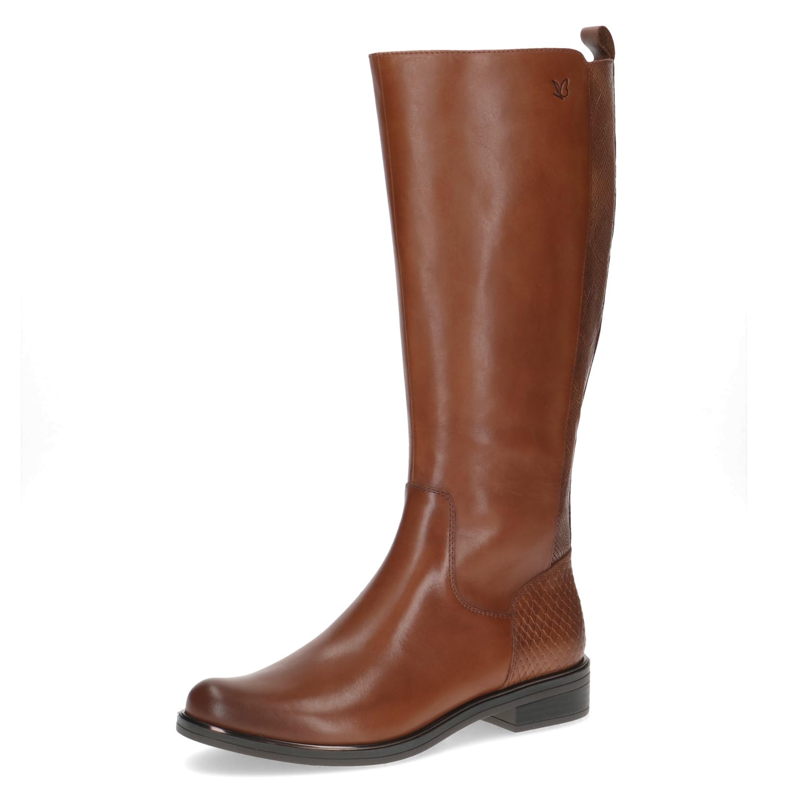CAPRICE Damen Stiefel aus Leder mit Reißverschluss