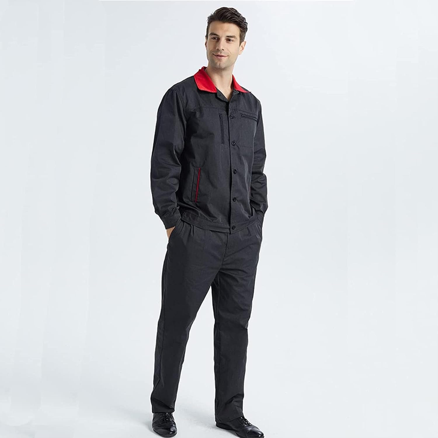 EMF Anti-Radiation Work Clothes, Electromagnetic Radiation Shielding Work Clothes Anti-Radiation Tooling,C-3XL-50%