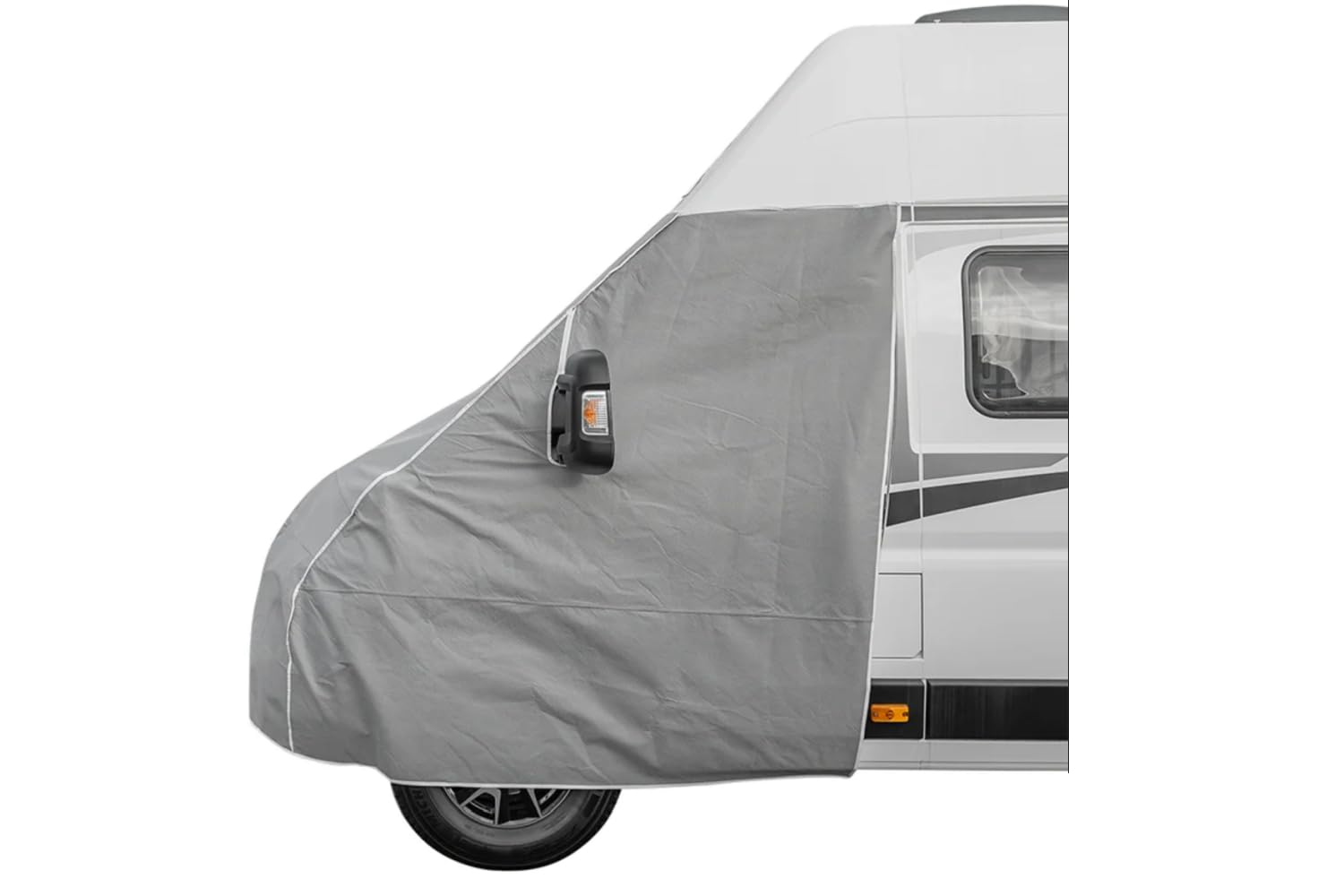 ProPlus Telo Copricabina Camper per Ducato Boxer Jumper 610683V01 | Tessuto SFS a tre strati impermeabile per proteggere il camper Fiat Ducato da pioggia, neve e raggi UV in campeggio.