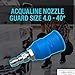 MTM Hydro Acqualine Pressure Washer Nozzle Guard Holder Tips Protector with 1/4” Quick Coupler Plug, 40 Degrees 4.0