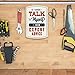 Talk to Myself Wood Wall Decor - Funny Sign for Man Cave or Office - Of Course I Talk To Myself, I Need Expert Advice