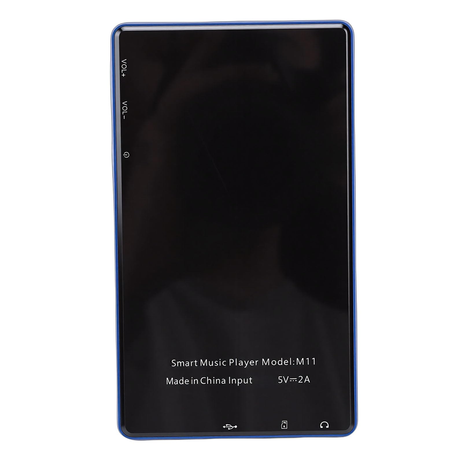 SIXRUN Lettore MP3 da 128 GB con Bluetooth WiFi, Lettore MP4 HiFi Touch Screen da 5 Pollici, 8 Core 4 GB di RAM, Batteria da 2500 MAh per Bambini Adulti Viaggi Palestra Musica Offline (BLUE)