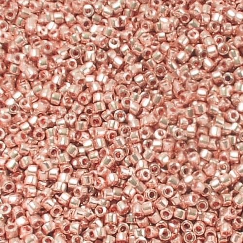 5 g Miyuki DELICA Seed Beads Rocailles, Size 11/0, Duracoat Opaque Violet Blue (# DB2359), Japan, Glass