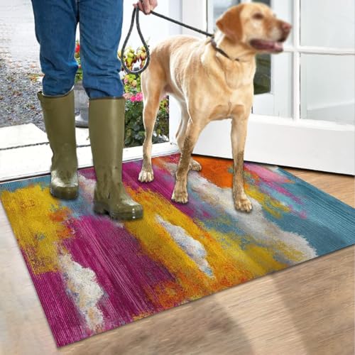 Alfombra corredor para pasillo y terraza lavable ideal para hogares con mascotas 6