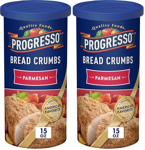 Image of Progresso Quality Foods Parmesan Breadcrumbs, 15 oz. (Pack of 2)