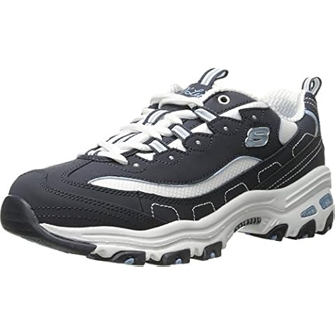 Skechers Women's D'lites Trainers in Navy Cover