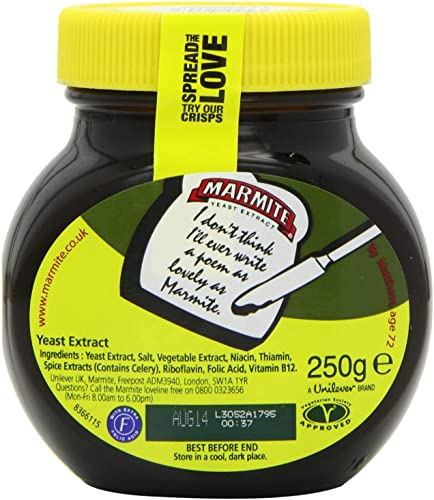 Marmite Yeast Extract 2x 250g (500g) - Würzpaste, Hefeextrakt, Aufstrich, 1774