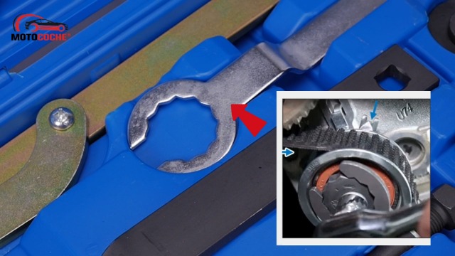 SHINING HOUSEKit Di Strumenti Per La Messa In Fase Del Motore, 9 Pezzi Strumento Per La Messa In Fase Dellalbero A Camme Strumento Per La Sostituzione Della Cinghia Di Distribuzione Con Pignone Per 82984703 - 8