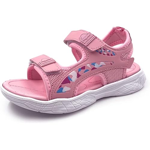 TISGOTAN Kid Sandals Boy Summer Sports Hiking Sandals Adjustable Straps Toddler Little Big Kid