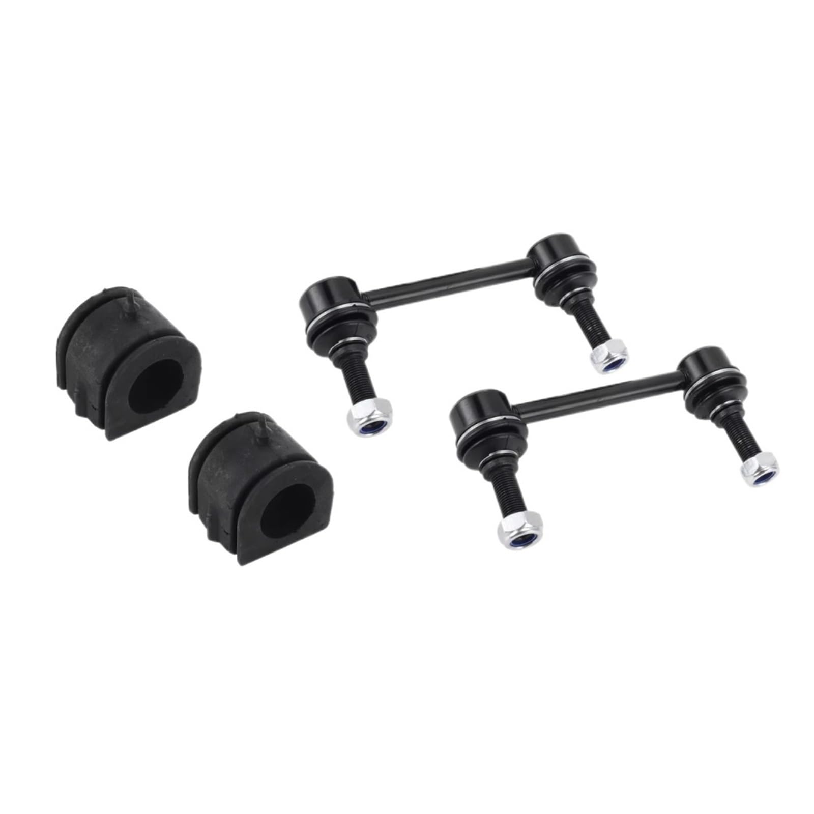 Bieletas de Barra estabilizadora Delantera con 2 bujes K750185 K201407 compatibles con Hummer H3 2006 2007 2008 2009 2010