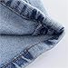 BGBLKBFPNK Summer Women's Retro Loose Comfortable Denim Shorts High Waist Versatile Straight Short(Blue,Small)