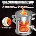 Nelyrho 6KG Propane Melting Furnace Kit – Metal Casting Machine for Gold, Silver, Copper, Jewelry Making & Refining