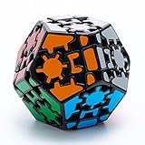 Willking Gear Megaminx Speed Cube 3X3 Pentagonal Puzzle Cube Dodecahedron Magic Cube Brain Teaser