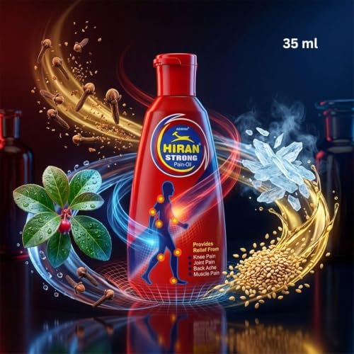 Image of Aswini Strong Pain Relief Oil 70ml, Back & Joint Pain ayurvedic tel, Long Lasting Relief, ghutne dard oil, kamar dard tel for Daily Use