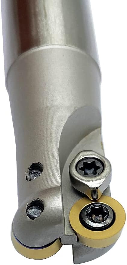 EMR R5 Round Nose Indexable End Mill Holder for RPMW10 Carbide Inserts Milling Cutter Arbor Holder milling Face milling Slotting (EMR C20-5R20-150L)(10pcs RPMW1003MO+EMR C20-5R20-150L)
