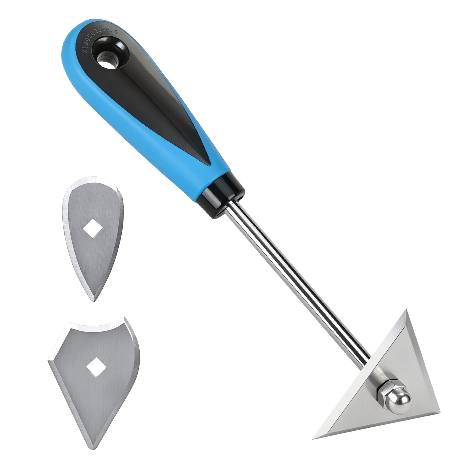 PYserne Paint Scraper Tool, Paint Scraper for Wood with Replacements (Triangle Combination Heart) Stainless Steel Shave Hook for Painters Carpenters Plasterers Home Improvement