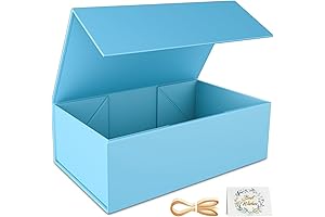 Stunning Blue Christmas Gift Boxes 12x6x4''