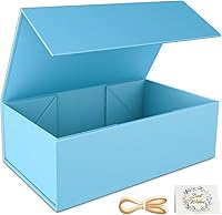 Vista 18 de Caja de regalo rosa, 9.5x6x3'' Caja de regalo para regalos con tapas, cierre magnético, rectangular, plegable, para caja de propuesta de dama