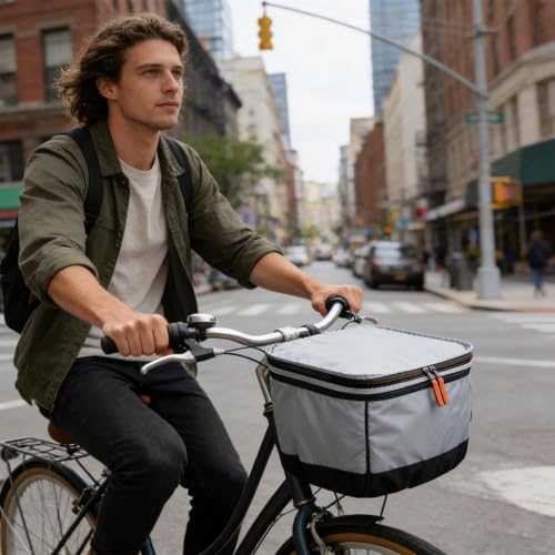 Cubierta para cesta de bicicleta impermeable resistente al polvo elástica 2