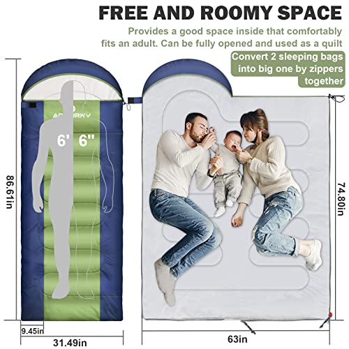 Anngrowy GS-1 Sleeping Bag Anngrowy Camping Sleeping Bags thumb #5