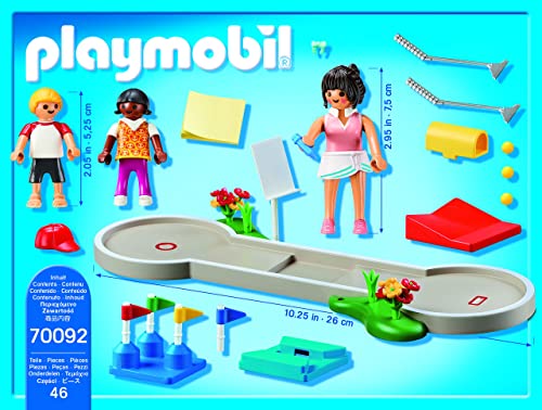Playmobil 70092 Family Fun : Mini golf Playmobil - vue 6