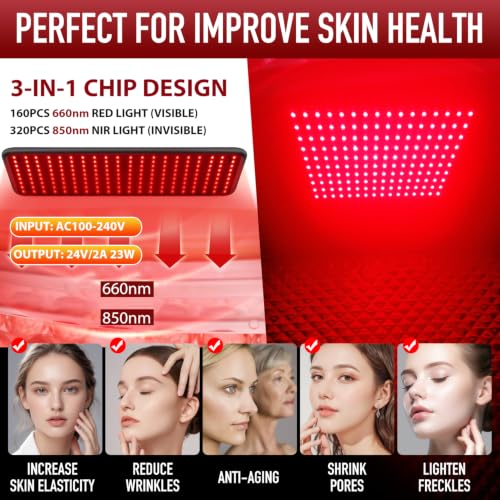 Sauna Light 660nm 850nm Infrared Red Light Therapy Panel - Image 2