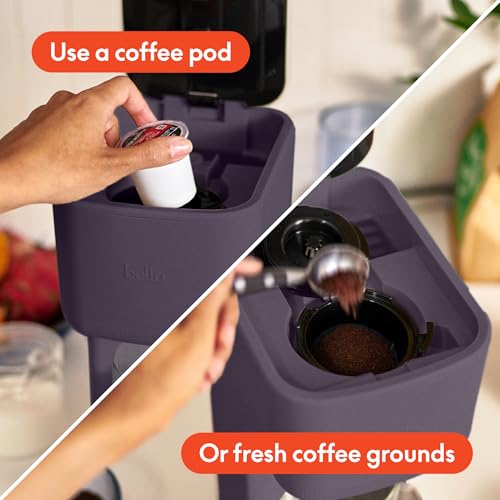 Image of bella K Cup Coffee Maker w / Water Tank, Plum