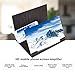 Produktbild ASHATA Handy-Bildschirmverstärker, 12 Zoll Bildschirm Lupe Mobile Phone Screen Projection Magnifier,Holzmaserung HD Film Bildschirm Verstärker mit Faltbarer Ständerhalter für Geschenk(Kaffeebraun)