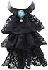 Lace Jabot Necktie Ruffle Neckwear Collar