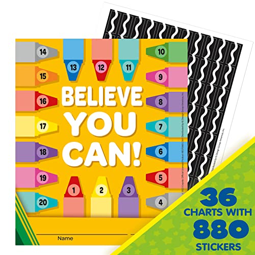 Eureka Crayola Mini Student Reward Charts, 36 ct - image 4