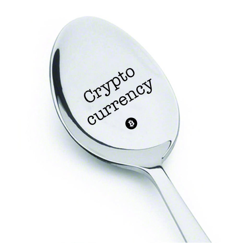Amazon.com | crypto currency - engraved spoon - Best friends gifts - office  gifts - Investors gifts - entrepreneurs Gifts - Just hold it - Stay strong  - Holder - friend spoon - gifts under 20: Flatware Sets
