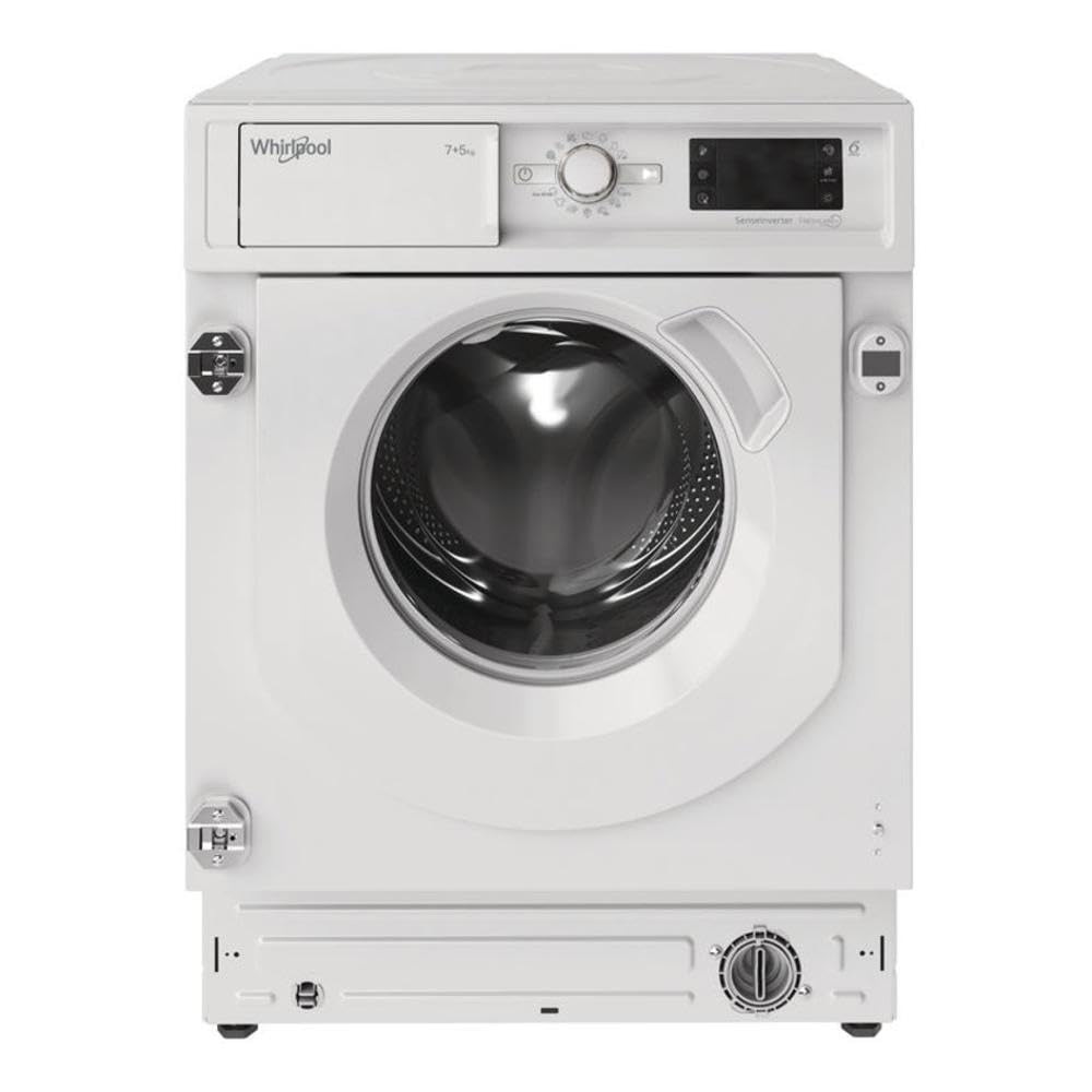 Washing Machine Whirlpool Built-In Dryer 5 + 7 kg 1400 RPM Class E Inverter Motor