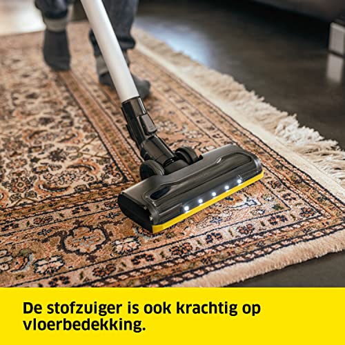 Kärcher handstofzuiger VC 6 Cordless ourFamily, 2 zuigstanden, accuduur: tot 50 min, Gewicht: 2,8 kg, 25,2 V accu, wandhouder met oplaadfunctie, vloer- en spleetmondstuk, stofborstel - Image 4